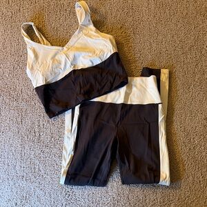 Two-Tone Activewear Set